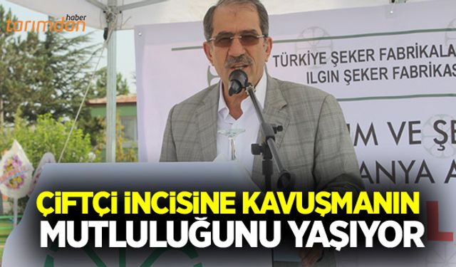 Pancar üreticisi fabrikasını tekrar kazanmanın mutluluğunu yaşıyor!