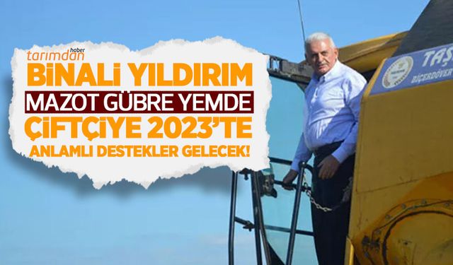 Çiftçiye mazot, gübre ve yem desteği ile ilgili dikkat çeken açıklama: 2023'te anlamlı destekler gelecek!