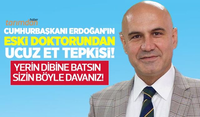 Erdoğan’ın eski doktoru Çömez'den ucuz et tepkisi! Tarım Kredi, Salih Kapusuz ve Suriye'den koyun ithalatı mevzusu...