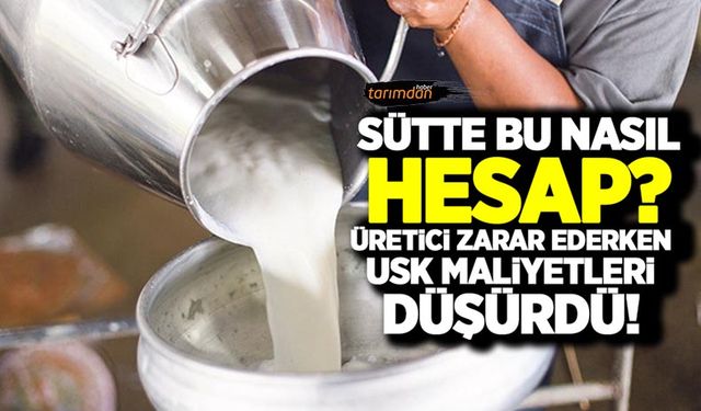 Süt fiyatlarının neden artırılmadığı ortaya çıktı! USK'ya göre sütte üretim maliyetleri düştü!