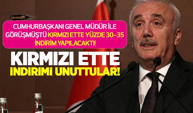 Tarım Kredi Marketlerde ette yüzde 30-35 indirim yapılacaktı! İndirimi unuttular! Ette neden indirim yapılmadı?