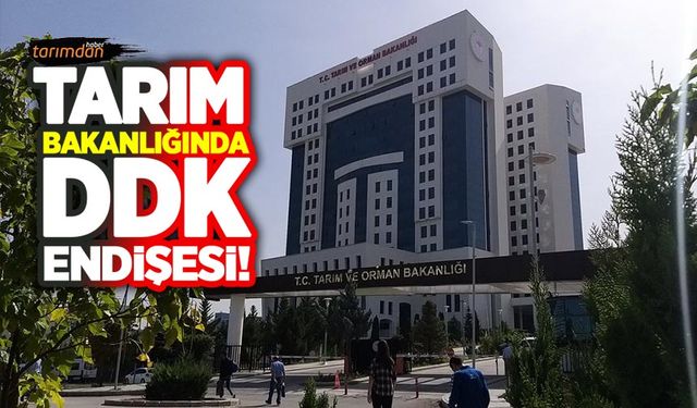 Tarım Bakanlığında 60 milyon lira ÜDTS yolsuzluğunda gözler DDK'da!