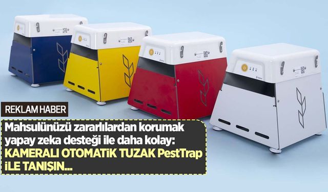 Mahsulünüzü zararlılardan korumak yapay zekâ desteği ile daha kolay; Kameralı otomatik tuzak PestTrap ile tanışın!