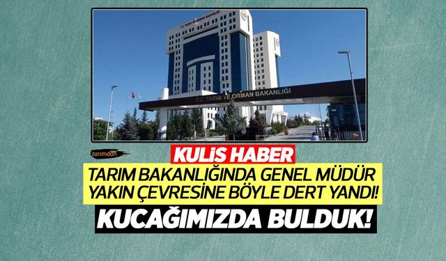 Tarımsal üretimin planlanması yönetmeliğini kucağımızda bulduk! 