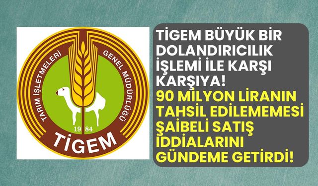 TİGEM büyük bir dolandırıcılık işlemi ile karşı karşıya! 90 milyon liralık Antep fıstığı parası bir yıldır alınamıyor!