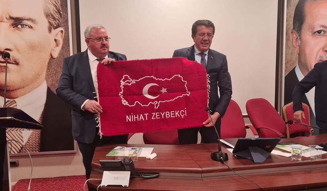 Süt üreticisi sütte yaşanan sıkıntıları Nihat Zeybekci'ye aktardı!