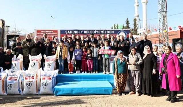 Belediyeden süt üreticisine 140 bin çuval yem desteği!