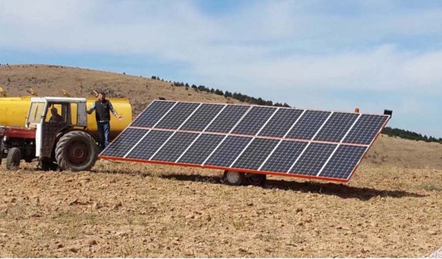 Küçükbaş hayvancılık yapan göçer ailelere taşınabilir güneş enerjisi desteği!