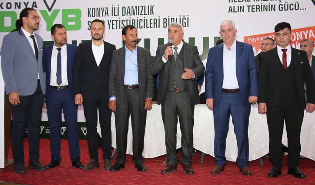 Edip Yıldız güven tazeledi: Konya Sığır Yetiştiricileri Birliği’nde yeni dönem!