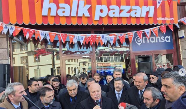 Tarım Kredi Marketlere karşı Erzurum Büyükşehir Belediyesinden Halk Pazarı!