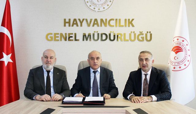 Yerli besilik hayvan üretimini artıracak protokol imzalandı: Etçi spermalar Lalahan’da üretilecek