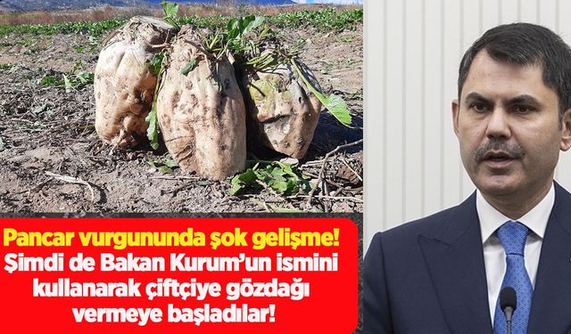 Karapınar’da pancar vurgunu: Bakan ismiyle çiftçiye gözdağı iddiası