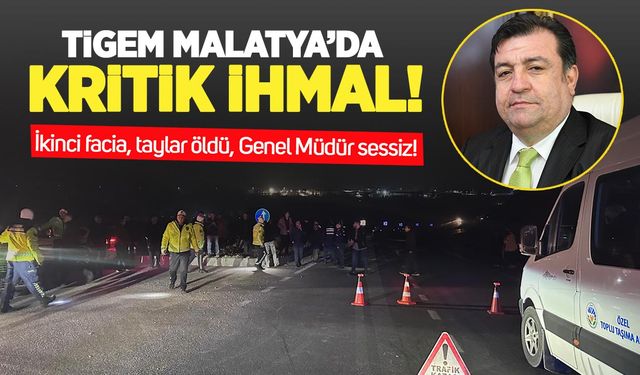 TİGEM Malatya’da kritik ihmal: İkinci facia, taylar öldü, genel müdür sessiz