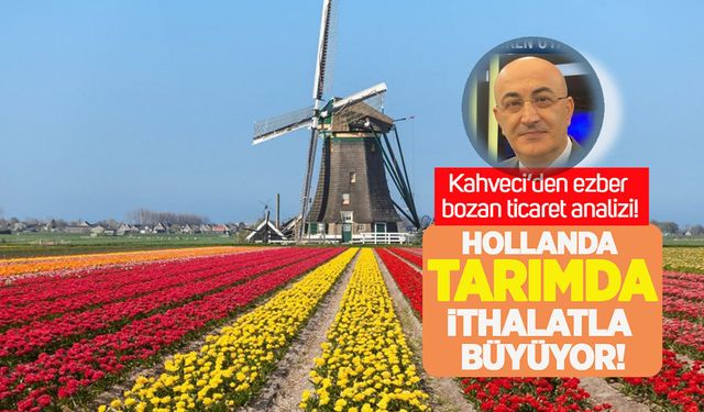 Hollanda tarımda ithalatla büyüyor: Kahveci’den ezber bozan ticaret analizi