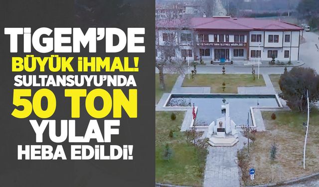 Sultansuyu’nda 50 ton yulaf çöpe gitti: Devlet zararı görmezden mi gelindi?