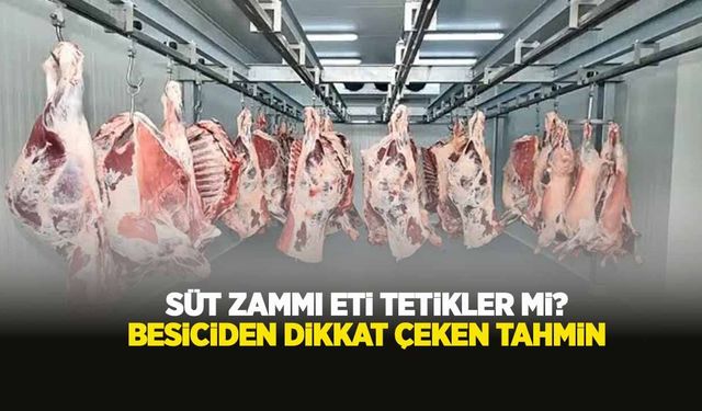 Üretici 700 TL’yi bekliyor! İl il güncel karkas kesim fiyatları (3 Mayıs 2026)