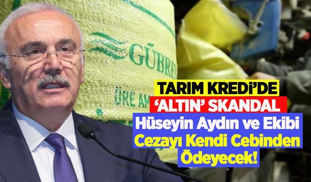 Tarım Kredi'de 'şeffaflık' depremi: Genel Müdür Hüseyin Aydın'a hissedar şoku!