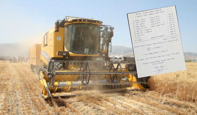 TMO fiyatına çiftçiden el yazılı rest! "İşte bizim gerçek buğday maliyetimiz"