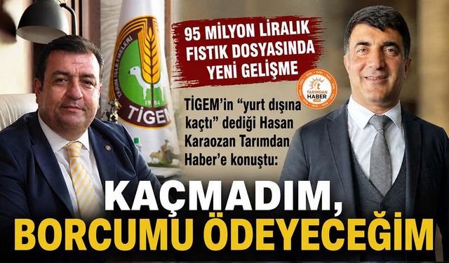 TİGEM'in "yurt dışına kaçtı" dediği Hasan Karaozan Tarımdan Haber'e konuştu: Kaçmadım, borcumu ödeyeceğim