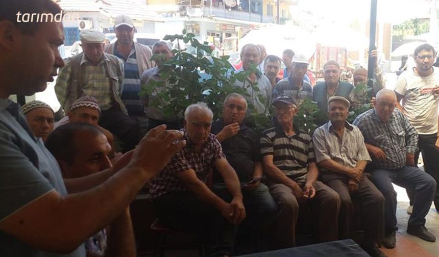 Uşak'ta çiftçi eğitim çalışmaları devam ediyor