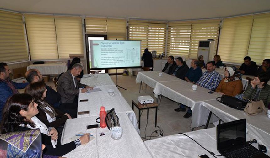 Tarım İl Müdürlüğünden depolama eğitimi