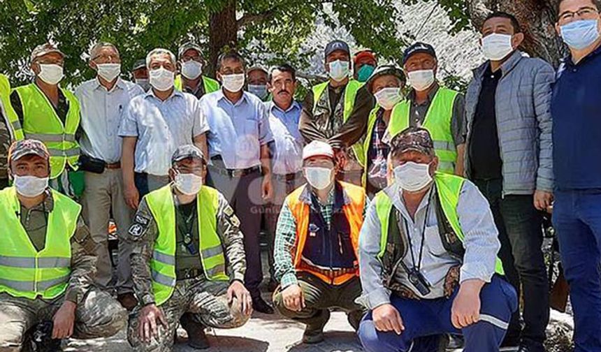 Karaman'da sürek avında 21 domuz itlaf edildi