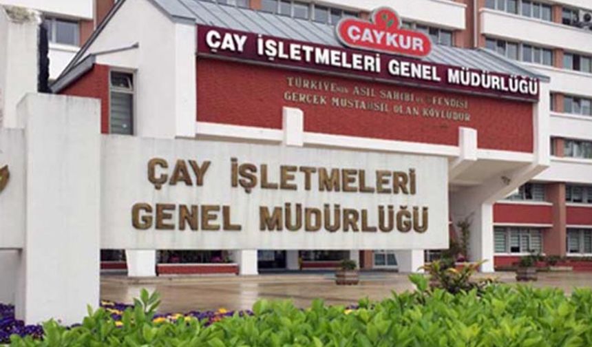 ÇAYKUR yaş çay bedellerini bayram öncesi ödüyor