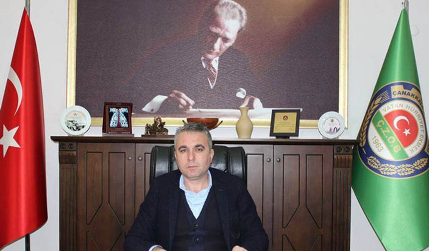 Çanakkale Ziraat Odaları İl Koordinasyon Başkanlığından gübre açıklaması!