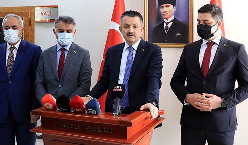 Bakan Pakdemirli: Tunceli'ye 15 milyon lira ayırdık tüm projeleri kabul edeceğiz!