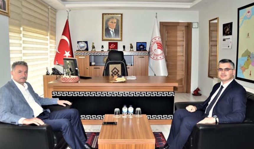 TMO Genel Müdürü Tarım İl Müdürünü ziyaret etti