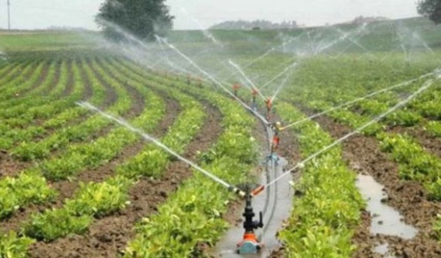 Tarımsal sulama yatırımlarına yüzde 50 destek