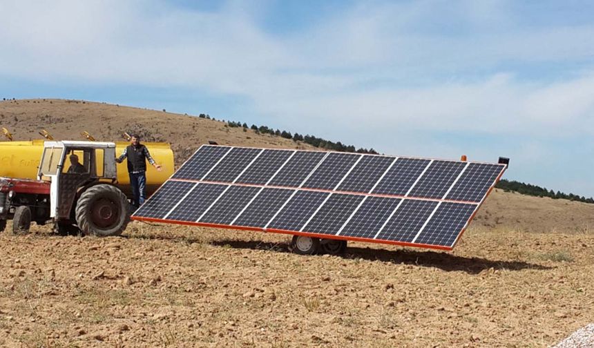 Çiftçiye yüzde 70 hibeli taşınabilir güneş enerji sistemi hibesi!