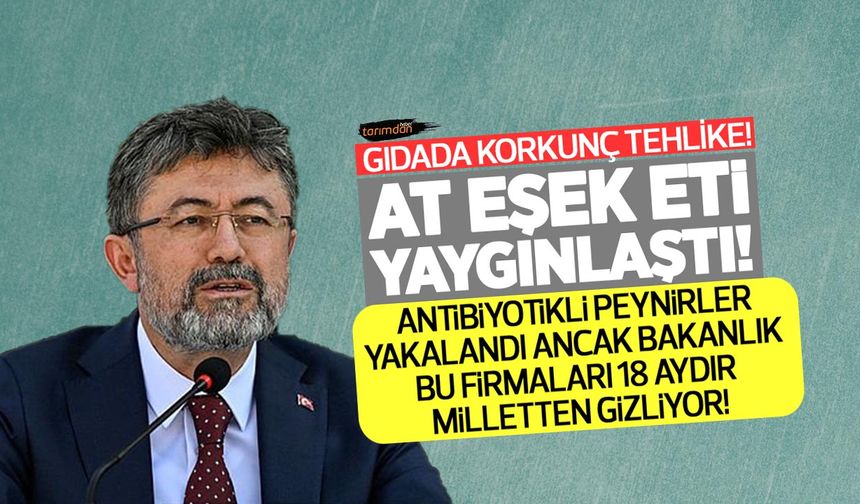 At eşek eti yaygınlaştı! Hileli gıda üreten firmalar 18 aydır açıklanmıyor! Milletten gizlenen gıda denetimi!