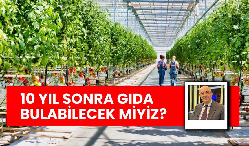 10 yıl sonra gıda bulabilecek miyiz?