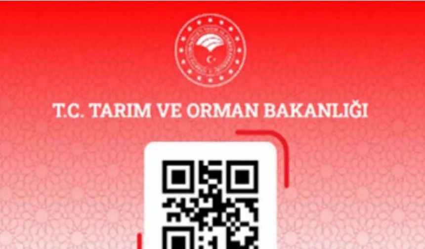 Gıda işletmelerinde karekod uygulaması başlıyor!