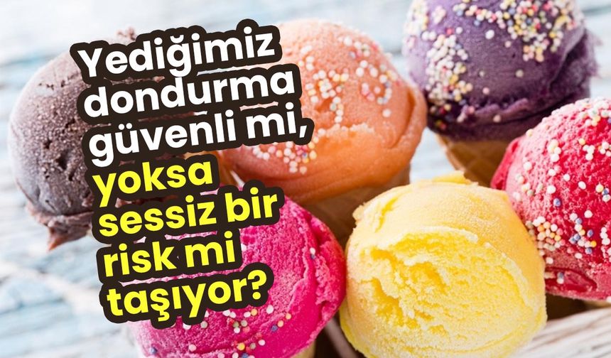 Dondurmada yapay renklendiricilere son!