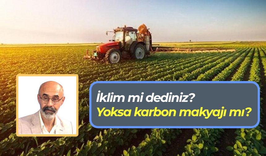 İklim mi dediniz? Yoksa karbon makyajı mı?