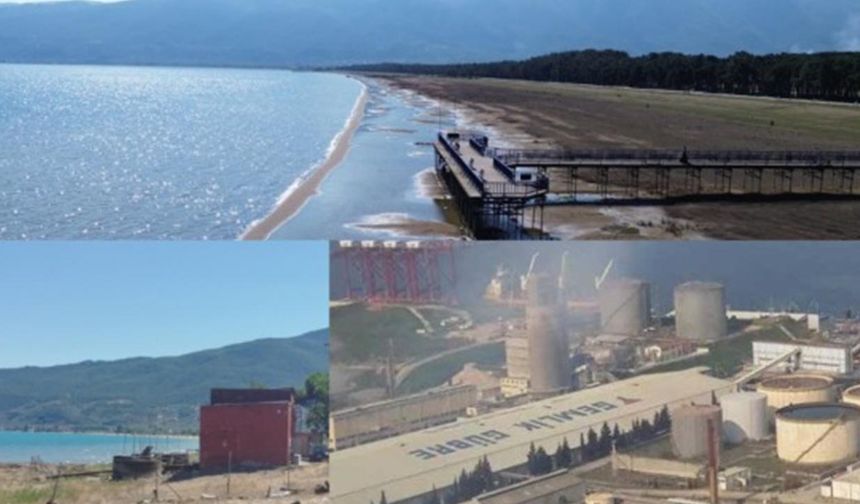 İznik Gölü tehlikede: Gemlik Gübre yıllık 10 milyon metreküp suyu gölden çekiyor