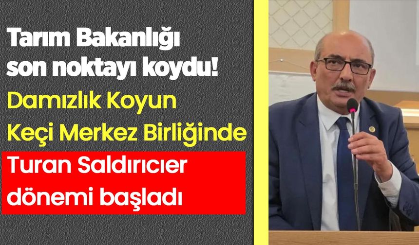 Türkiye Damızlık Koyun Keçi Yetiştiricileri Merkez Birliği’nde yeni dönem başladı