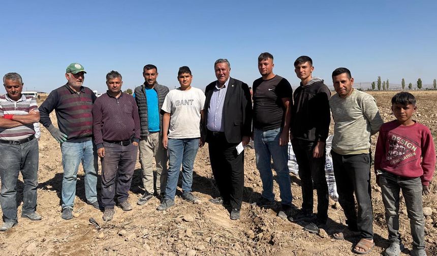 Patates üreticisi isyan etti: Çalışa çalışa battık çiftçiliği bırakıyorum!