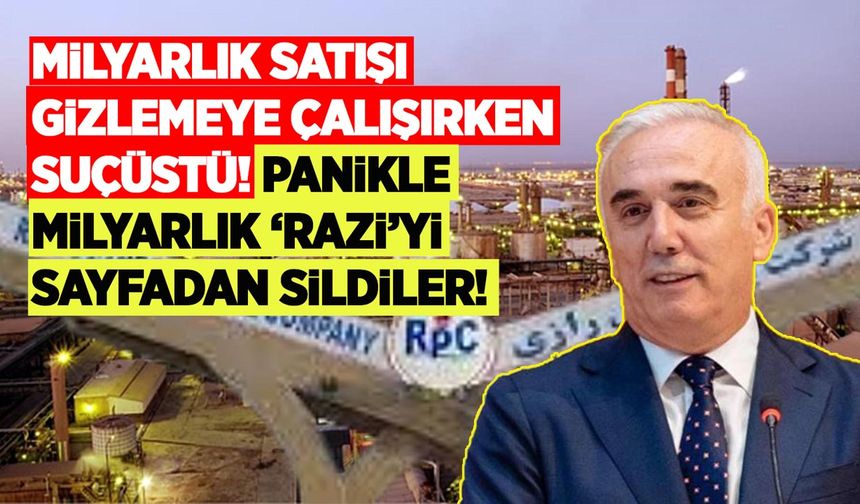 Gübretaş’ın sakladığı milyarlık satış, alıcı Holding’in internet sitesindeki panik değişikliğiyle teyit edildi!