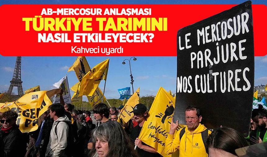 AB–Mercosur anlaşması Türkiye tarımını nasıl etkileyecek? Kahveci uyardı