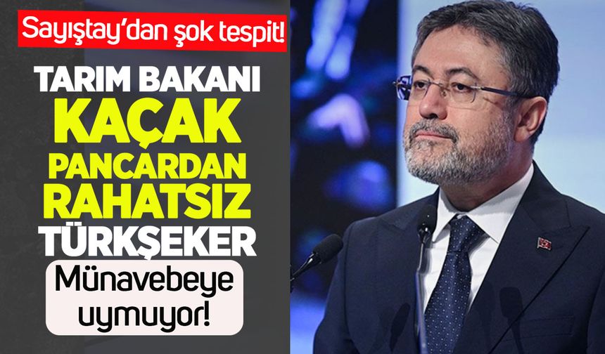 Sayıştay'dan şok rapor! Tarım Bakanı kaçak pancardan rahatsız TÜRKŞEKER münavebe sistemine uymuyor!