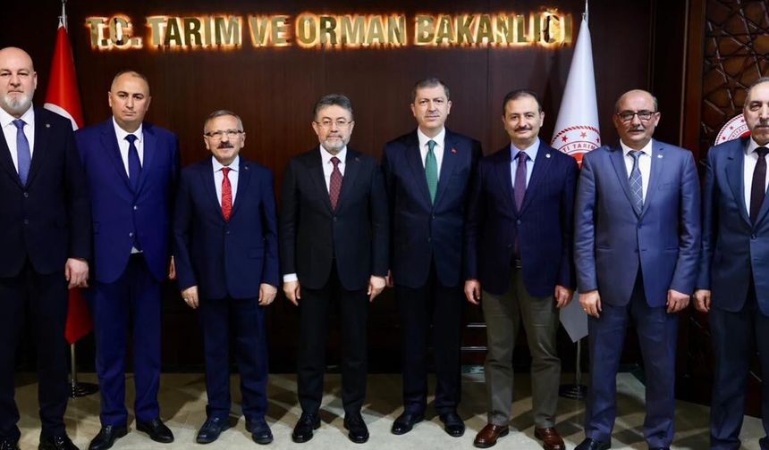 Yetiştirici örgütlerinden Tarım ve Orman Bakanı’na ziyaret