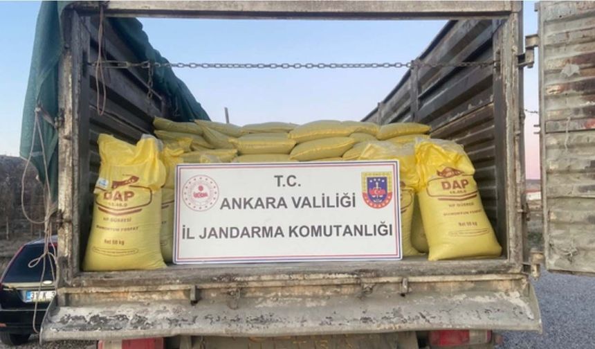 Ankara’da 5 milyonluk sahte gübre darbesi: 30 ton ele geçirildi!