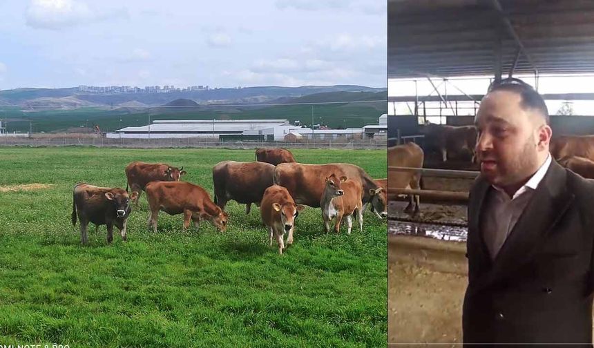 Amerika’da master yaptı, Sincan’da çiftçi oldu!