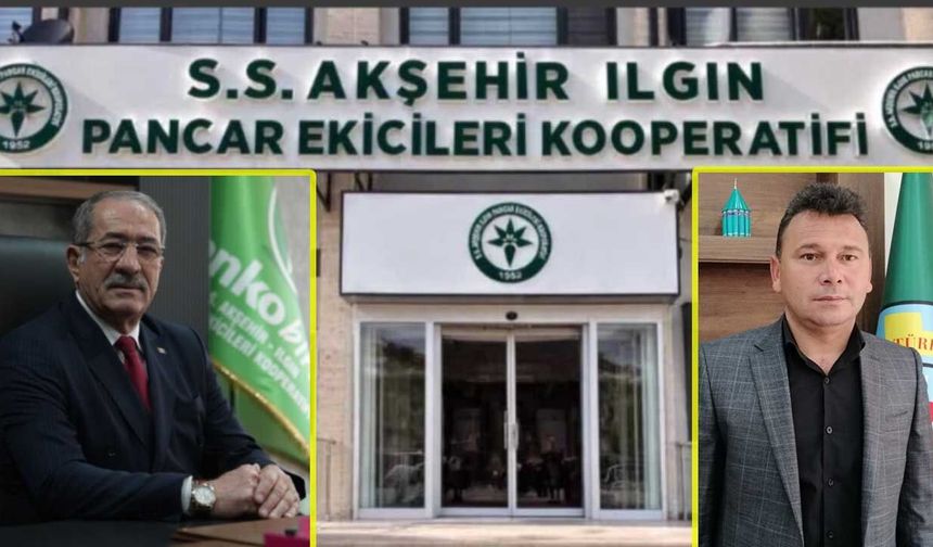 Pancar üreticisi 'değişim' dedi! Akşehir Ilgın Pancar Kooperatifi seçimini Ahmet Kara kazandı