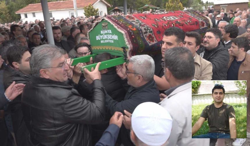 Tarım camiasının acı günü: Recep Konuk’un oğlu Fatih Konuk son yolculuğuna uğurlandı
