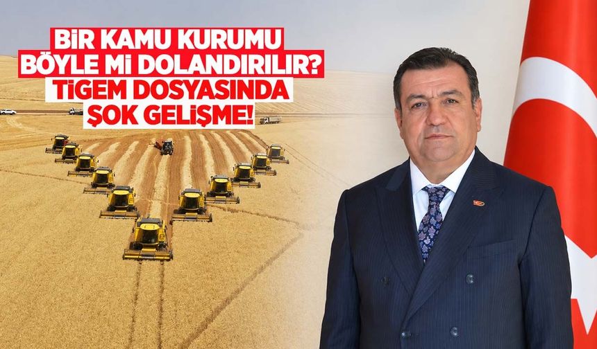 Bir kamu kurumu böyle mi dolandırılır? TİGEM dosyasında şok gelişme!