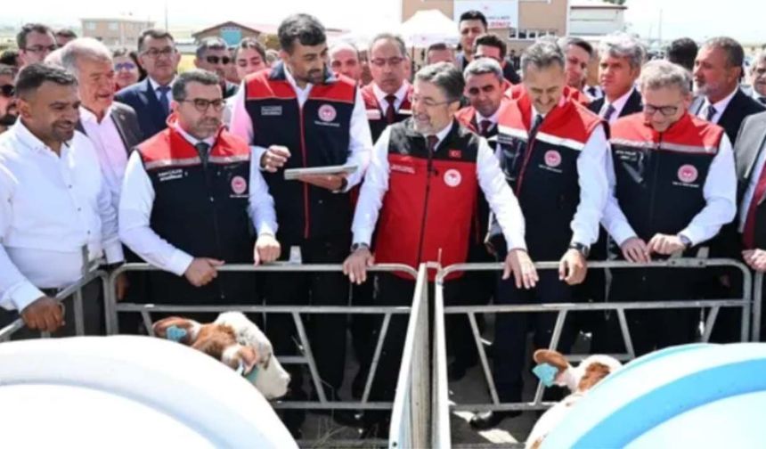 5 yıl sonra devreye girdi! Pakdemirli döneminde başlatılan elektronik küpe sistemi Kars'tan uygulamaya alındı